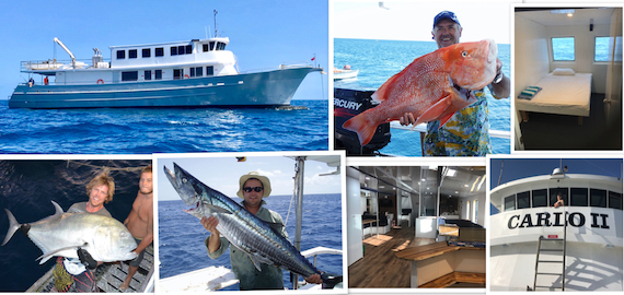 7 day Swains Reefs trip. 100ft brand new boat
